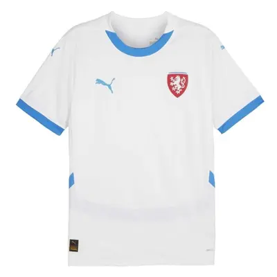 Puma FACR AWAY JERSEY REPLICA Pánská replika fotbalového dresu, bílá, velikost