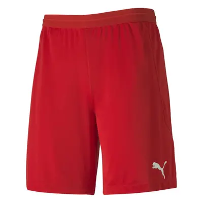 Puma TEAM FINAL KNIT SHORTS Pánské kraťasy, červená, velikost