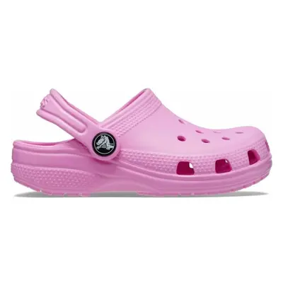 Crocs CLASSIC CLOG T Dětské pantofle, růžová