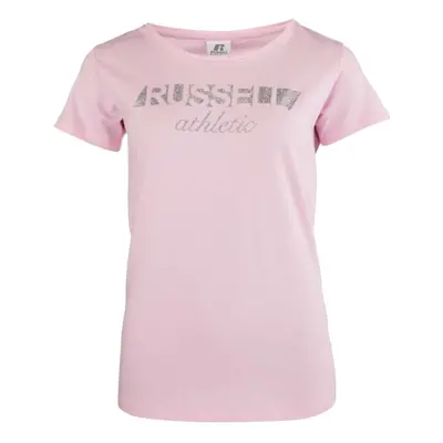 Russell Athletic T-SHIRT W Dámské tričko, růžová, velikost