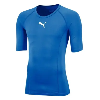 Puma LIGA BASELAYER TEE Pánské funkční triko, modrá, velikost