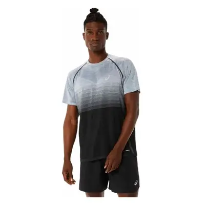 ASICS SEAMLESS TOP Pánské sportovní triko, černá, velikost