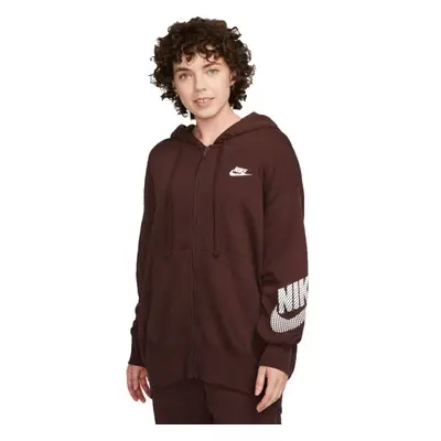 Nike SPORTSWEAR PHOENIX FLEECE Dámská mikina, hnědá, velikost