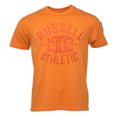 Russell Athletic T-SHIRT Pánské tričko, oranžová, velikost