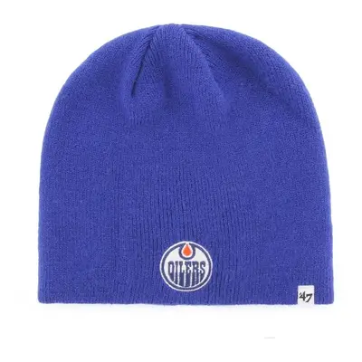 47 NHL EDMONTON OILERS BEANIE Klubová zimní čepice, modrá, velikost