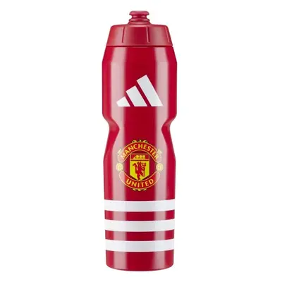 adidas MANCHESTER UNITED FC BOTTLE Láhev na vodu, červená, velikost