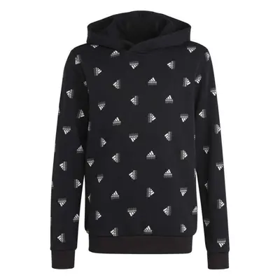 adidas BLUV HOODIE Chlapecká mikina, černá, velikost