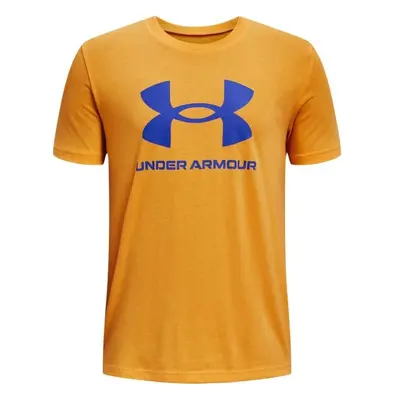 Under Armour SPORTSTYLE LOGO Chlapecké triko, oranžová, velikost