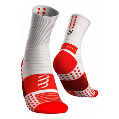 Compressport PRO MARATHON SOCKS Běžecké ponožky, bílá, velikost