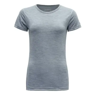 Devold BREEZE MERINO TEE W Dámské triko, šedá, velikost