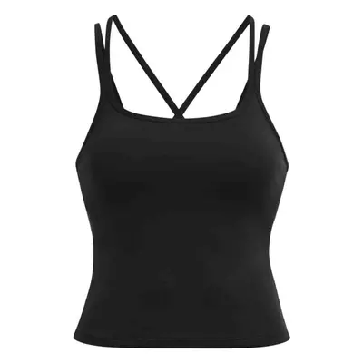 Under Armour MERIDIAN FITTED TANK Dámské tílko, černá, velikost