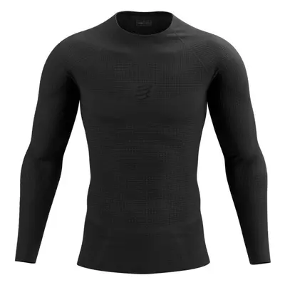 Compressport ON/OFF BASE LAYER LS TOP Pánské funkční triko, černá, velikost