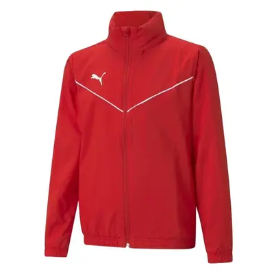 Puma TEAMRISE ALL WEATHER JACKET Chlapecká bunda, červená, velikost