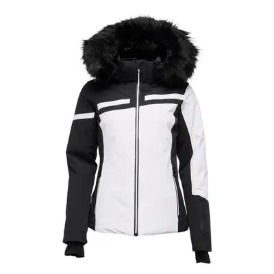 CMP WOMAN JACKET ZIP HOOD Dámská lyžařská bunda, bílá, velikost