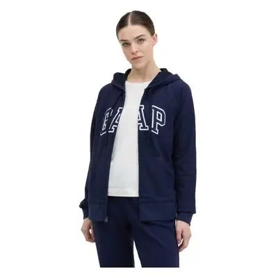 GAP FULLZIP LOGO Dámská mikina, tmavě modrá, velikost