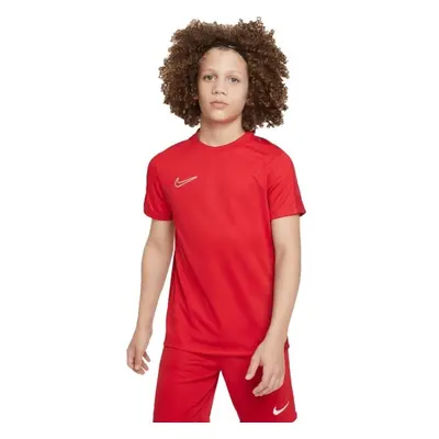 Nike DRI-FIT ACADEMY Dětské fotbalové tričko, červená, velikost