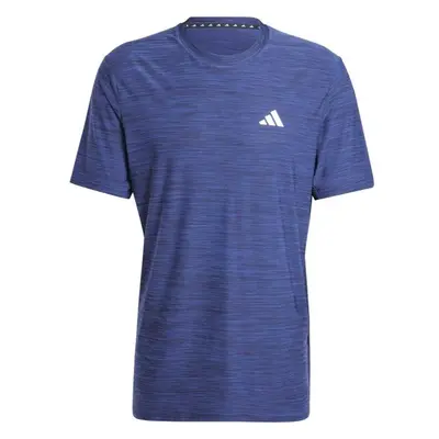 adidas TRAIN ESSENTIALS STRETCH TRAINING TEE Pánské sportovní triko, tmavě modrá, velikost