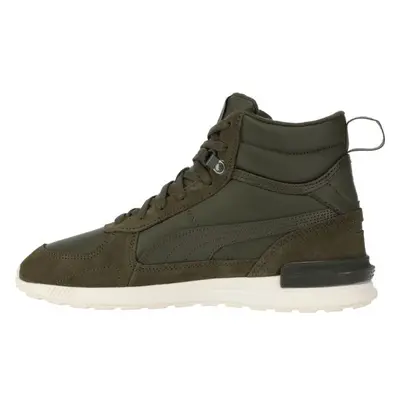 Puma GRAVITON MID Pánské kotníkové boty, khaki