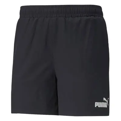 Puma ESSENTIALS+ TAPE WOVEN SHORTS Pánské kraťasy, černá, velikost