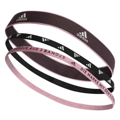 adidas 3PP HEADBAND Čelenka, černá, velikost