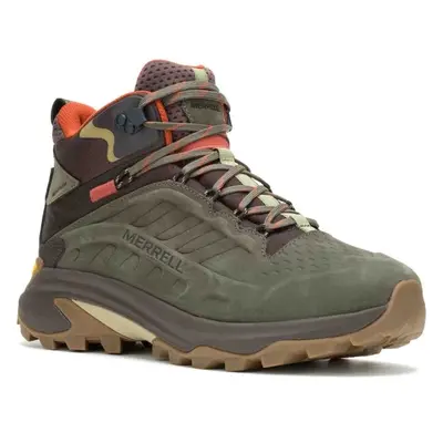 Merrell MOAB SPEED LTR MID WP Pánské outdoorové boty, khaki