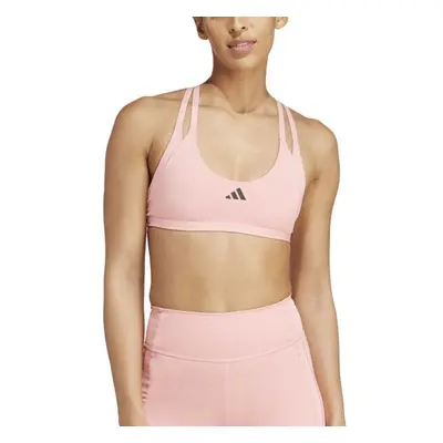 adidas AEROIMPACT LUXE TRAINING LIGHT-SUPPORT BRA Dámská sportovní podprsenka, růžová, velikost