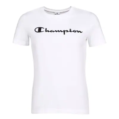 Champion CREWNECK T-SHIRT Dámské tričko, bílá, velikost