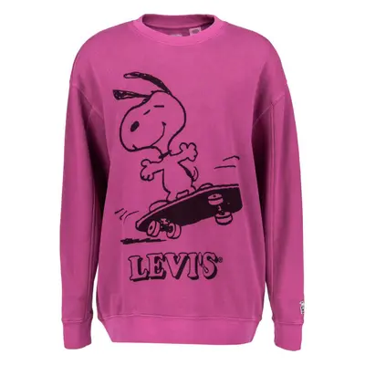 Levi's® UNBASIC CREW SWEATSHIRT Dámská mikina, růžová, velikost