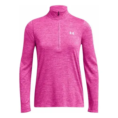 Under Armour TECH TWIST Dámské triko, růžová, velikost