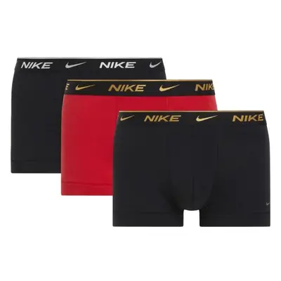 Nike EVERY DAY COTTON STRETCH 3PK Pánské boxerky, černá, velikost