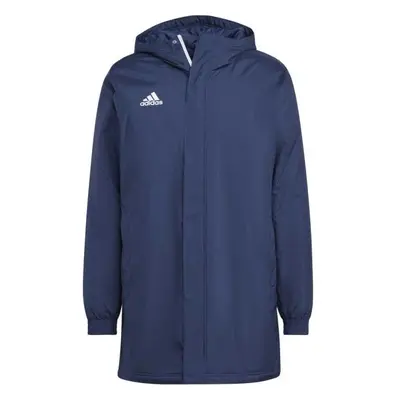 adidas ENTRADA STADIUM JACKET Pánská fotbalová bunda, tmavě modrá, velikost