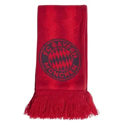 adidas FC BAYERN SCARF Fanouškovská šála, červená, velikost