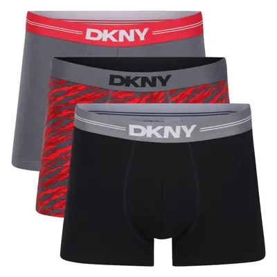 DKNY BLAKE Pánské boxerky, červená, velikost