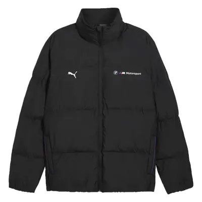 Puma BMW MOTORSPORT ESSENTIALS+ PUFFER JACKET Pánská bunda, černá, velikost