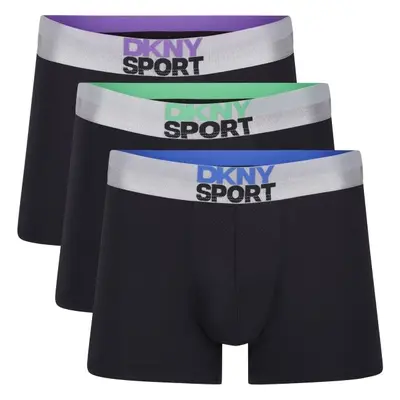 DKNY NORTH Pánské boxerky, černá, velikost