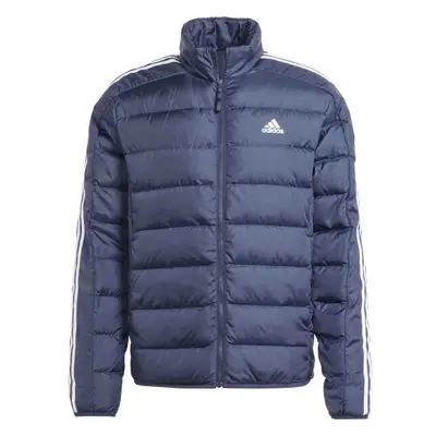 adidas ESSENTIALS 3-STRIPES LIGHT DOWN JACKET Pánská bunda, tmavě modrá, velikost