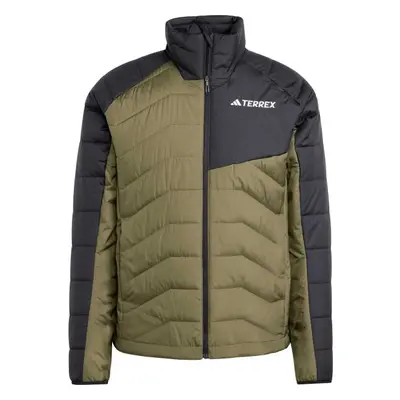 adidas TERREX MULTI SYNTHETIC INSULATED JACKET Pánská outdoor bunda, khaki, velikost