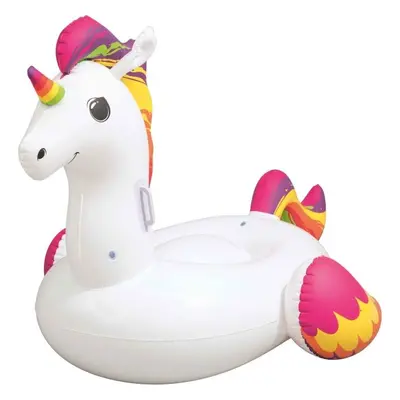 Bestway FANTASY UNICORN RIDER Nafukovací jednorožec, bílá, velikost