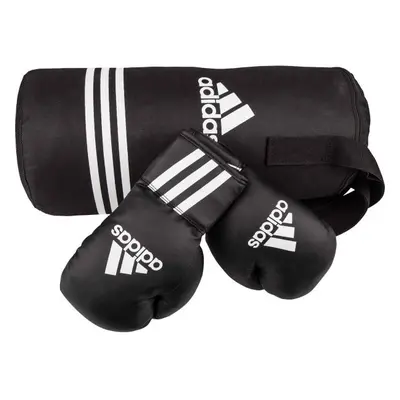 adidas JUNIOR BOX-PACK Juniorské boxerské rukavice s pytlem, černá, velikost