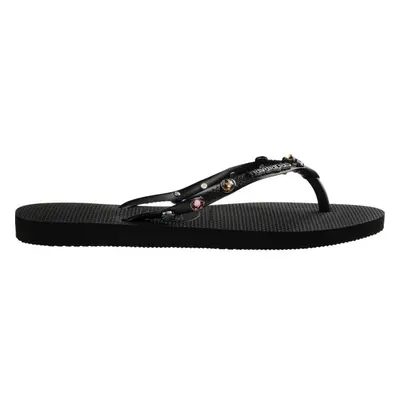 HAVAIANAS SLIM LUXURY Dámské žabky, černá