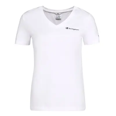 Champion V-NECK T-SHIRT Dámské tričko, bílá, velikost