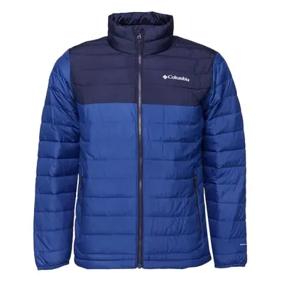 Columbia POWDER LITE II JACKET Pánská zimní bunda, modrá, velikost