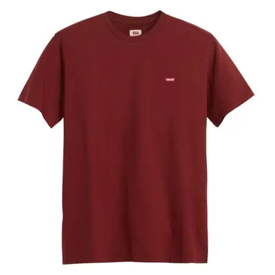 Levi's® SS ORIGINAL HM TEE Pánské tričko, vínová, velikost