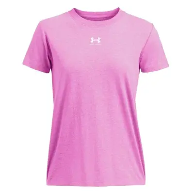 Under Armour OFF CAMPUS CORE Dámské tričko, růžová, velikost