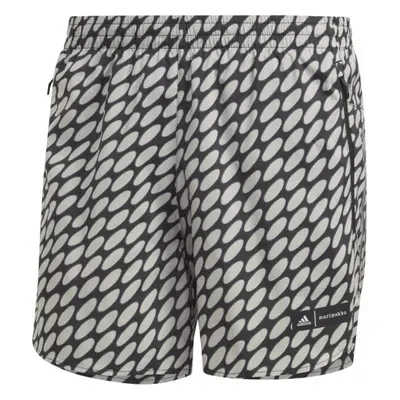 adidas MARIMEKKO SHORTS Pánské běžecké šortky, šedá, velikost