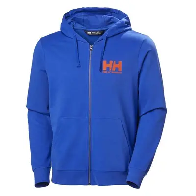 Helly Hansen HH LOGO FULL ZIP HOODIE Pánská mikina, modrá, velikost