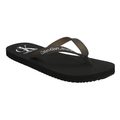 Calvin Klein BEACH SANDAL LOGO Pánské žabky, černá, velikost