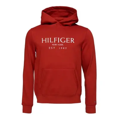 Tommy Hilfiger BIG HILFIGER HOODY Pánská mikina, červená, velikost