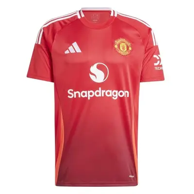 adidas MANCHESTER UNITED FC HOME JERSEY Pánský fotbalový dres, červená, velikost