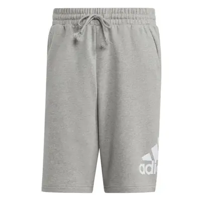 adidas ESSENTIALS BIG LOGO FRENCH TERRY SHORTS Pánské kraťasy, šedá, velikost